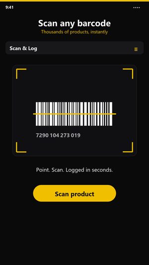 Scan & Log app